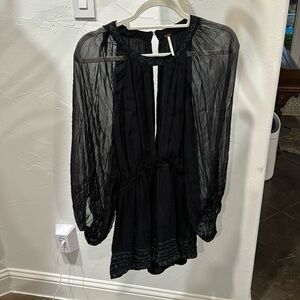 Free People shorts romper